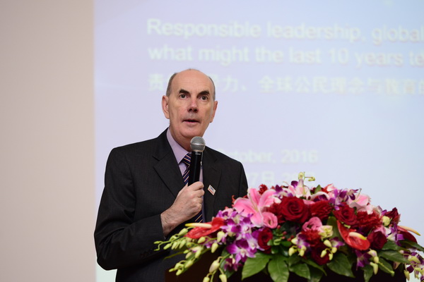 Professor John Wilson, Principal and CEO, The Sino-British College, USST