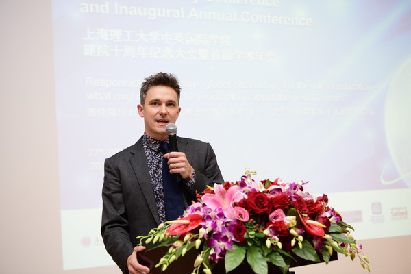 Honorary Professor Matthew Knowles, Consul (Culture and Education); Area Director East China, Cultural and Education Section of the British Consulate-General